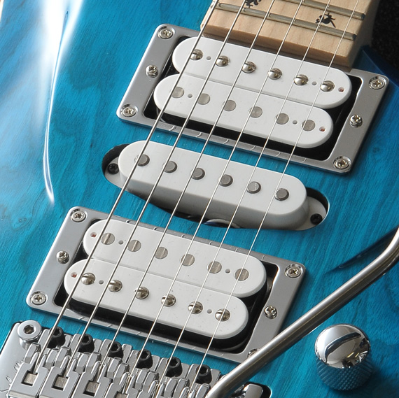 G-Life Guitars / DSG Life-Ash / Royal Blue Turquoise(White PU)